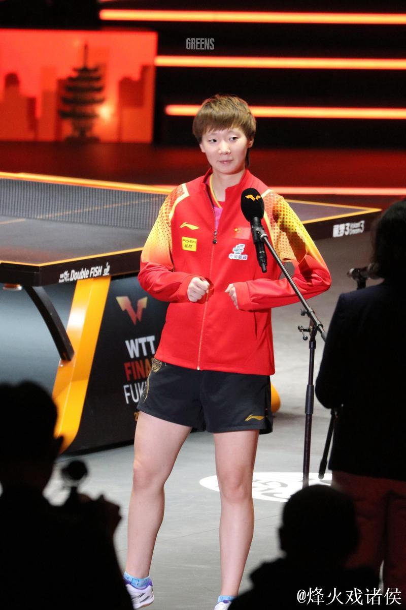 王曼昱4-1击败朱芊曦，豪取100胜晋级WTT总决赛女单四强